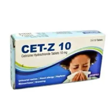 Cet-z 10mg Tablet product image