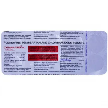 Cetanil Trio 12.5 Tablet product image
