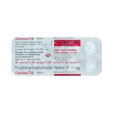 Cetrezol 10 Tablet product image