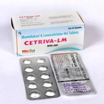 Cetriva-lm Tablet product image