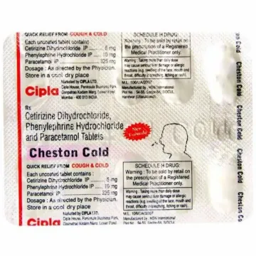 Cheston Cold Tablet product image