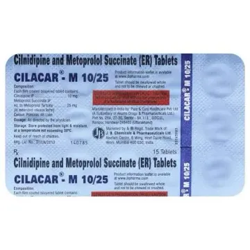 Cilacar-m 10/25 Tablet Er product image