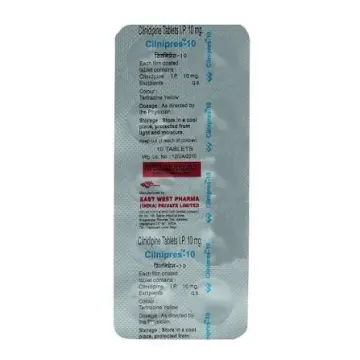 Cilnipres 10mg Tablet product image