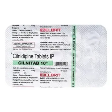 Cilnitab 10mg Tablet product image