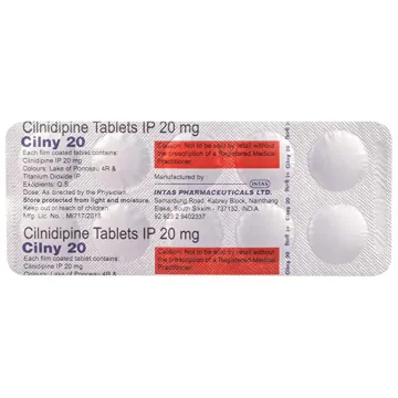 Cilny 20 Tablet product image