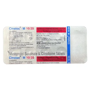 Cinaloc M 10/25 Tablet product image