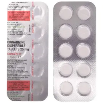 Cinzan 25 Dt Tablet product image