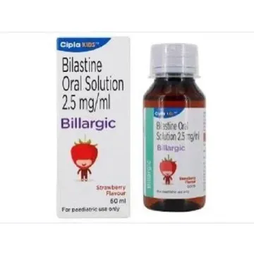 Cipla Kids Billargic Oral Solution Strawberry product image