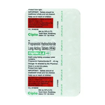 Ciplar La 40 Tablet product image