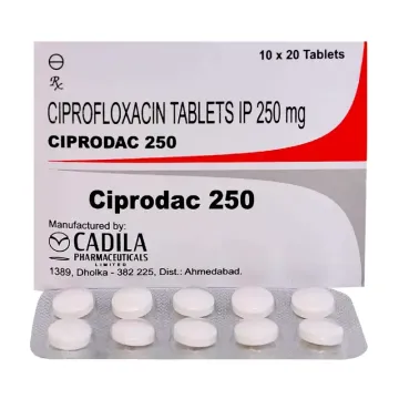 Ciprodac 250 Tablet product image