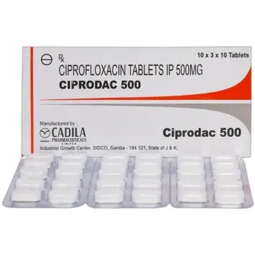 Ciprodac 500 Tablet product image