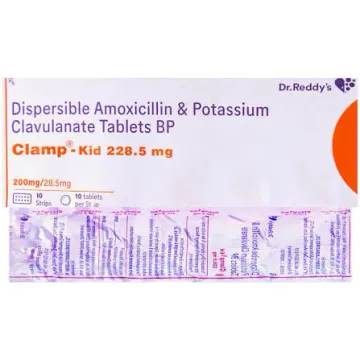 Clamp Kid 200mg/28.5mg Tablet product image