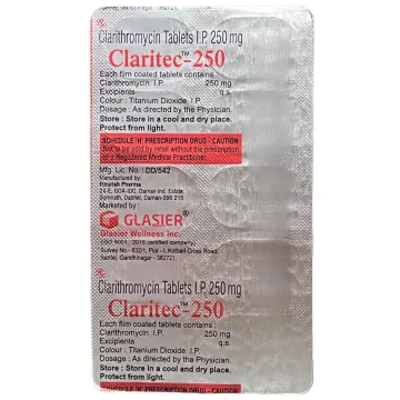 Claritec 250 Tablet product image