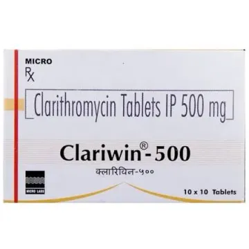 Clariwin 500 Tablet product image