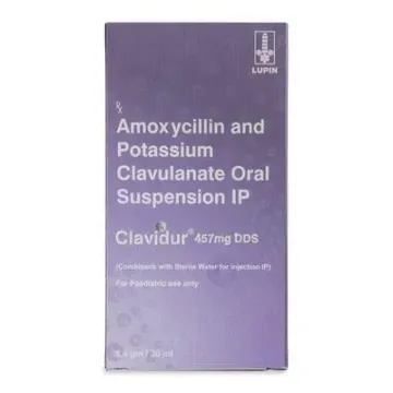Clavidur 457mg Dds Oral Suspension product image
