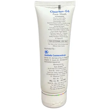 Cleartan G6 Face Wash 75ml product image