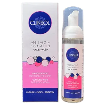 Clinsol Anti Acne Foaming Facewash 60ml product image