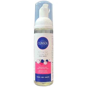 Clinsol Anti Acne Foaming Facewash 60ml product image