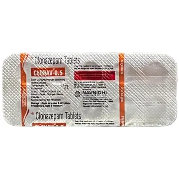 Clonav 0.5 Tablet product image