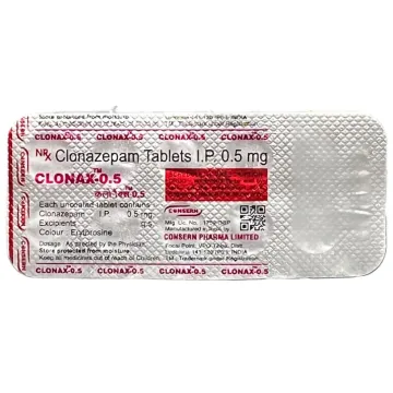 Clonax 0.5 Tablet product image