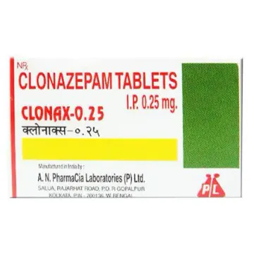 Clonax Md 0.25mg Tablet product image