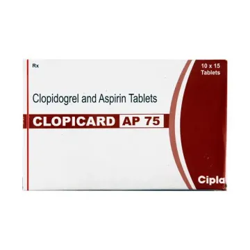 Clopicard Ap 75 Tablet product image
