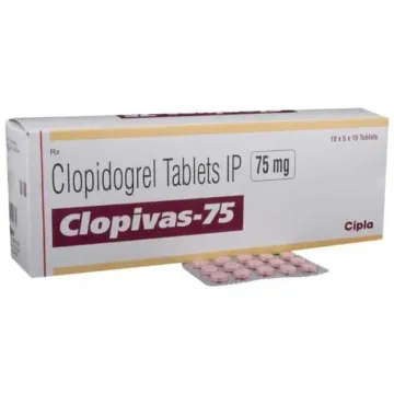 Clopivas 75 Tablet product image