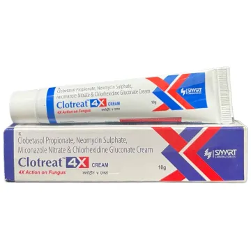 Clotreat 4x Cream 10gm product image