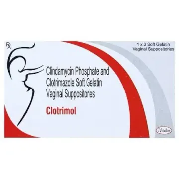Clotrimol 100mg/200mg Vaginal Capsule product image