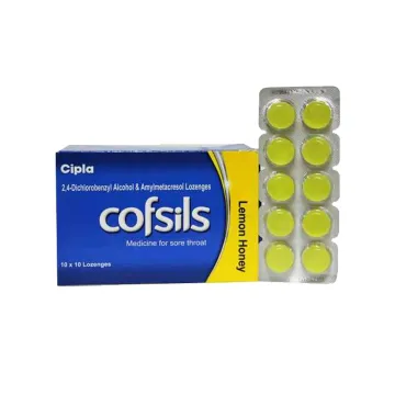 Cofsils Lemon Honey Lozenges product image