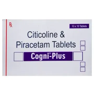 Cogni Plus 500mg/400mg Tablet product image