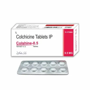 Colochicine 0.5mg Tablet product image