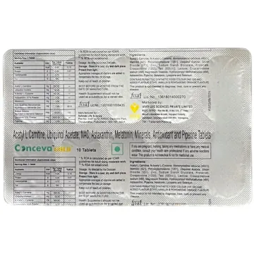 Conceva Gold Tablet product image