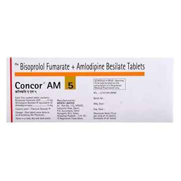 Concor Am 5 Tablet product image