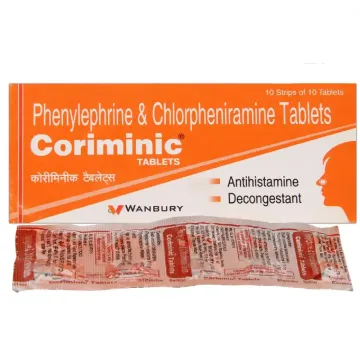 Coriminic P Tablet product image