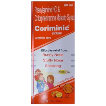Coriminic Syrup 60ml product image