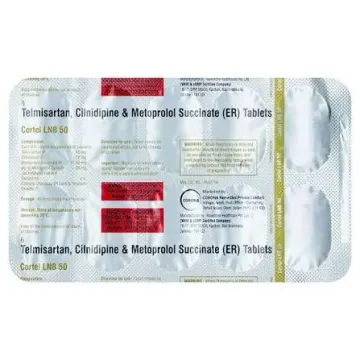 Cortel Lnb 10mg/50mg/40mg Tablet product image