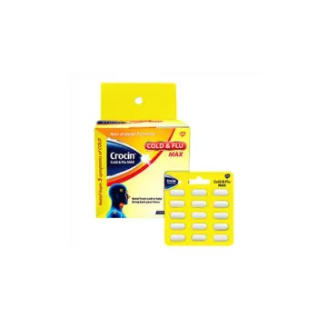Crocin Cold & Flu Max Tablet product image
