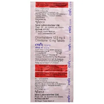 Ctd C 12.5/10 Tablet product image