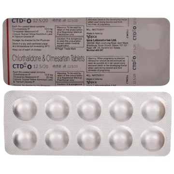 Ctd O 12.5/20 Tablet product image