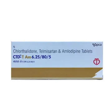 Ctd T Am 6.25/80/5 Tablet product image