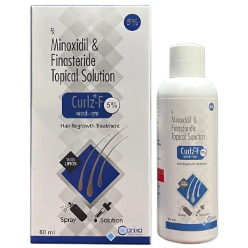 Curlz F 5% Solution 60ml product image