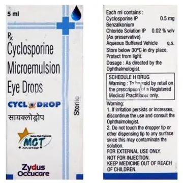 Cyclodrop Eye Drop product image