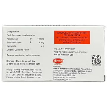 Cyclofen Th 4 Tablet product image