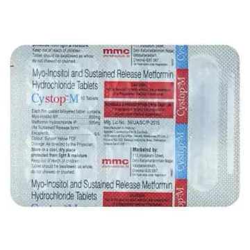 Cystop M Tablet Sr product image