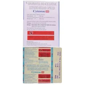 Cytonac 200 Mg/200 Mcg Capsule Er product image