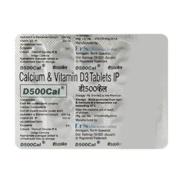 D 500 Cal Tablet product image
