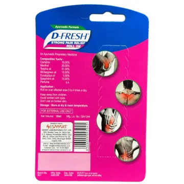 D Fresh Roll On 10ml product image