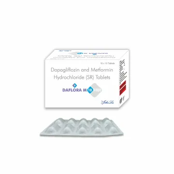 Daflora M 10mg/1000mg Tablet product image