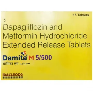 Damita M 5/500 Tablet product image